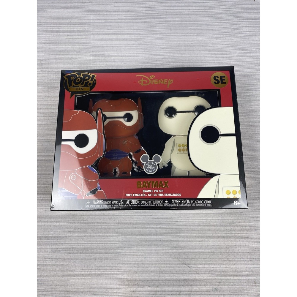 Funko Pop Pin 2022 D23 Expo Exclusive Baymax Big Hero 6